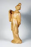 Danseuse extrême orientale by Gaston Hauc Hecorne, Epreuve en terre cuite signée, sold Jul 2016