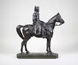 Napoléon à cheval by Alexandre Vibert, Epreuve en bronze à patine brun signée, sold Feb 2016
