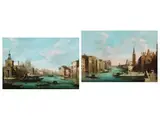 Canal Grande mit Santa Maria Della Salute by Giuseppe Bernardino Bison, oil on canvas, sold Jun 2025