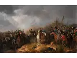 Der Russische General Graf Ozarowski und der Bayerische Generalfeldmarschall by Peter von Hess, 1792 Düsseldorf – 1871 München, oil on canvas, sold Mar 2023