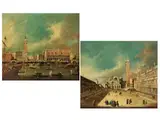 Markusplatz mit Blick auf san Marco by Francesco Zanin, oil on canvas, sold Dec 2023