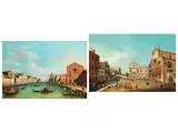 Campo san Giovanni e Paolo by Carlo Grubacs, oil on canvas, sold Jun 2026