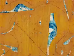 Pietrasanta P-95-36 by Caio Fonseca, 1995, ink and gouache on paper, sold Apr 2023