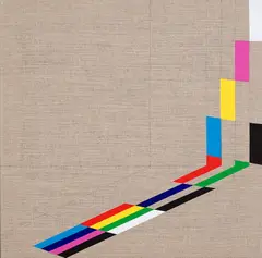 Elisions M4 by Jacques Palumbo, acrylic on canvas, sold Apr 2023