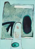 Shadow of the Bird by Peter Aspell, oil on canvas, sold Mar 2023