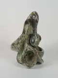 Sans titre by Robert Roussil, ceramic sculpture, sold Mar 2023