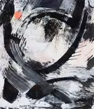 Sans titre by Marcelle Ferron, 1986, mixed media on paper, sold Mar 2023