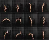 After Muybridge: Back Handspring by Adad Hannah, archival pigment print, sold Mar 2023