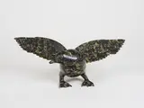 Mating Bird by Napachie Sharky, stone sculpture, sold Feb 2023