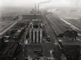 Blick auf das Stickstoffwerk (Ruhrchemie, Oberhausen-Holten) by Albert Renger-Patzsch, 1933, Vintage. Silbergelatineabzug. Agfa-Brovira-Papier, sold May 2012