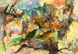 Im Herzen der Wälder by Bernard Schultze, 1989, Aquarell auf festem Schoellershammer-Karton, sold Nov 2010