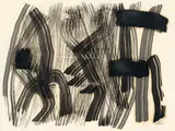 Ohne Titel by Fritz Winter, 1955, Öl auf Papier, sold Nov 2010