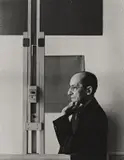 Mondrian“, New York by Arnold Newman, 1942, Späterer Silbergelatineabzug, sold May 2011