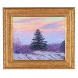 Winter in Hancock, New Hampshire by Lilla Cabot Perry, Oil on canvas, sold Jun 2025