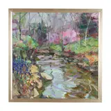 Springtime, Linville Creek by James P. Kerr, Oil on linen canvas, sold Jun 2025