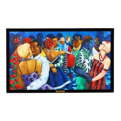 Smalls Paradise by Jonathan Green, Oil on canvas, sold Jun 2025