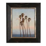 Pacific Palms - Santa Monica, California by Mickey Williams, Oil on canvas, sold Jun 2025