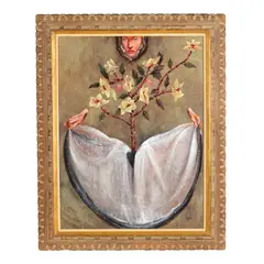 Virgin by Peter Paone, Acrylic with dammar varnish on Masonite, sold Jun 2025