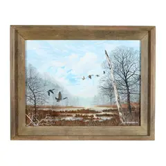 Early Morning Flight by Horace Raper, Acrylic on canvas, sold May 2025