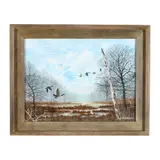 Early Morning Flight by Horace Raper, Acrylic on canvas, sold May 2025
