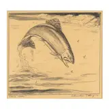 Hatch Happy by Churchill Ettinger, Charcoal on paper, sold May 2025
