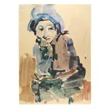 Faksimile der Moderne No. 7, Blätter aus Privatbesitz by Oskar Kokoschka, Including offset lithographic facsimiles of (5) works, sold May 2025