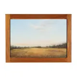 Pastoral Landscape under a Blue Sky by Valerie Von Betzen, Oil on panel, sold May 2025