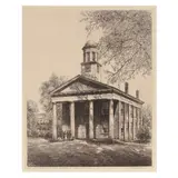 Orange County Courthouse, Hillsborough, North Carolina by Louis Orr, Etching, sold May 2025