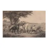 Washington by William Wellstood, Engraving and stipple engraving with hand coloring, sold May 2025