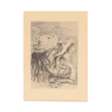 Le Chapeau Épinglé (Pinning the Hat) by Pierre-Auguste Renoir, Etching on laid paper, sold May 2025