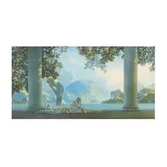 Daybreak by Maxfield Parrish, Chromolithograph, sold May 2025