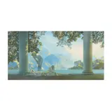 Daybreak by Maxfield Parrish, Chromolithograph, sold May 2025