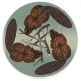 Carving Nature's Path by Susan Point, Serigraph in colors, sold May 2025