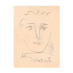 Pour Roby by Pablo Picasso, Etching, sold May 2025