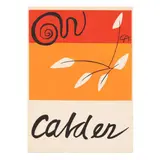 Hommage to Calder by Margaret Evangeline Means, Serigraph in colors, sold May 2025