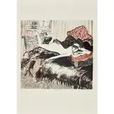 Fauler Tag - 2014 by Rosa Loy, Lithographie sur papier vélin, sold Jun 2023