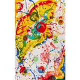 Sans titre (SF-340) - 1989 by Sam Francis, Lithographie sur papier Waterleaf, à pleine page, sold Jun 2023