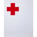 Croix Rouge - 1975 by Jean Pierre Raynaud, Sérigraphie sur papier vélin marouflé sur carton, toutes marges, sold Jun 2023