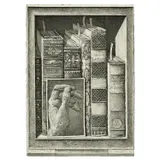 Miscellanea Bibliographica - 2012 by Erik Desmazieres, Eau-forte, roulette et aquatinte sur papier vélin Hahnemühle, sold Jun 2023