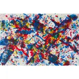 Doubled Cross - 1973 by Sam Francis, Lithographie sur papier vélin BFK Rives, à pleine page, sold Jun 2023
