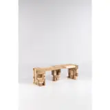 Mur - Prototype by Mattia Bonetti, Bois d’orme et chêne scarifié, sold Apr 2023