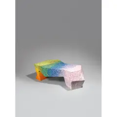 Iris - Prototype by Mattia Bonetti, Bois et mosaïque de Ravenne, sold Apr 2023