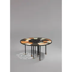 Terracotta - Prototype by Mattia Bonetti, Bronze patiné et terre cuite, sold Apr 2023