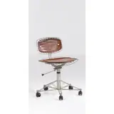 & Georges Laurent (XXe) by Michel Cadestin, Acier galvanisé et cuir, sold Apr 2023