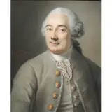 Portrait d'homme en veste grise by Antoinette - Suzanne Caron, Pastel entoilé, sold May 2023