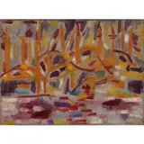 Mosquée by Nejad Melih Devrim, 1947, Huile sur toile, sold Jun 2023