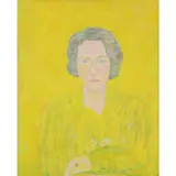 Portrait de Solange du Closel by Beauford Delaney, Huile sur toile, sold Jun 2023