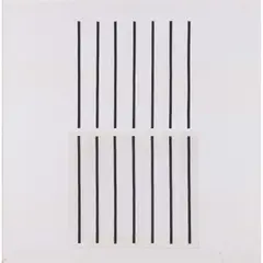 Dessin n°1 by Bertrand Lavier, 1975, Encre de Chine, sérigraphie et collage sur papier, sold Jun 2023