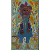 La jolie dame by Anselme Boix-Vives, 1966, Huile sur carton marouflé sur toile, sold Jun 2023