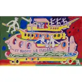 Et vogue la galère by Yvon Taillandier, 1984-85, Acrylique sur toile, sold Jun 2023